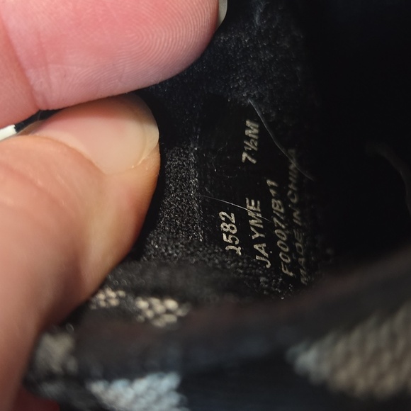 Coach Black And Grey Canvas Sneakers - Picture 5 of 6